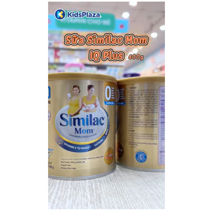 Sữa bột Similac Mom IQ Plus hương Vani 400g - video