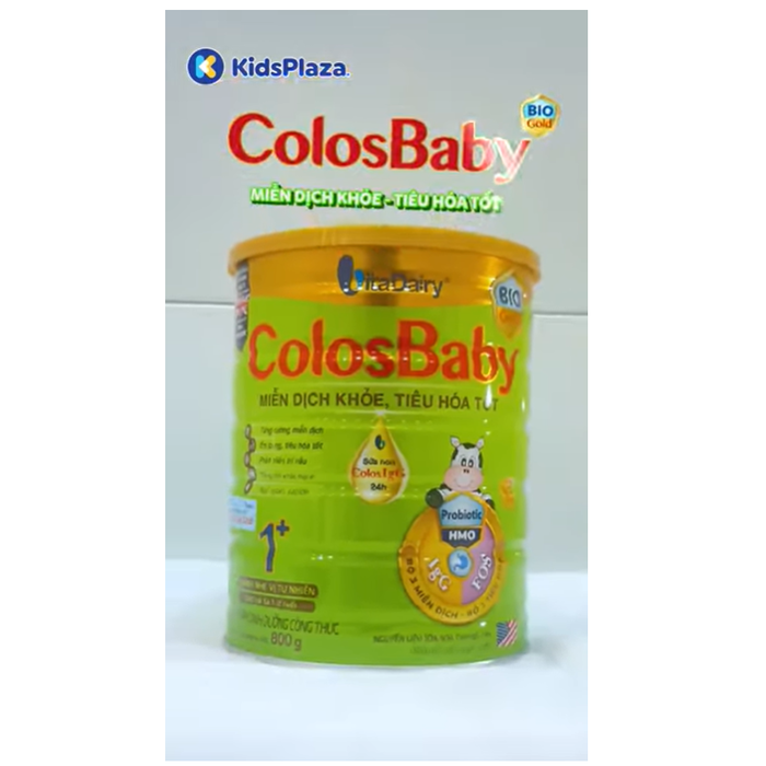 Sữa Colosbaby BIO Gold 1+ (cho bé từ 1-2 tuổi) 800g - video