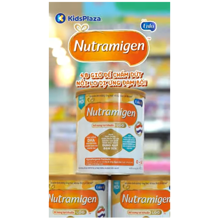 Sản phẩm dinh dưỡng công thức Enfamil Nutramigen 400g (cho bé 0-12 tháng) - video