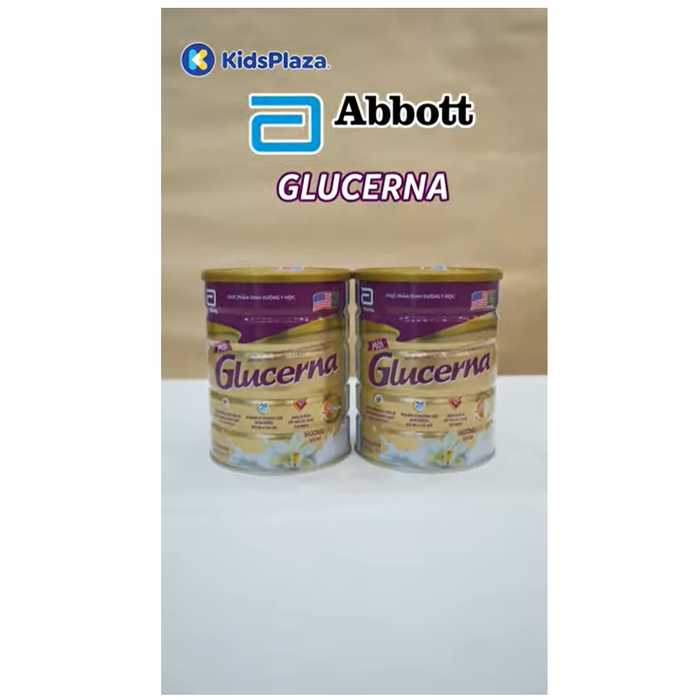  Thực phẩm dinh dưỡng y học Glucerna hương vani 800g - video