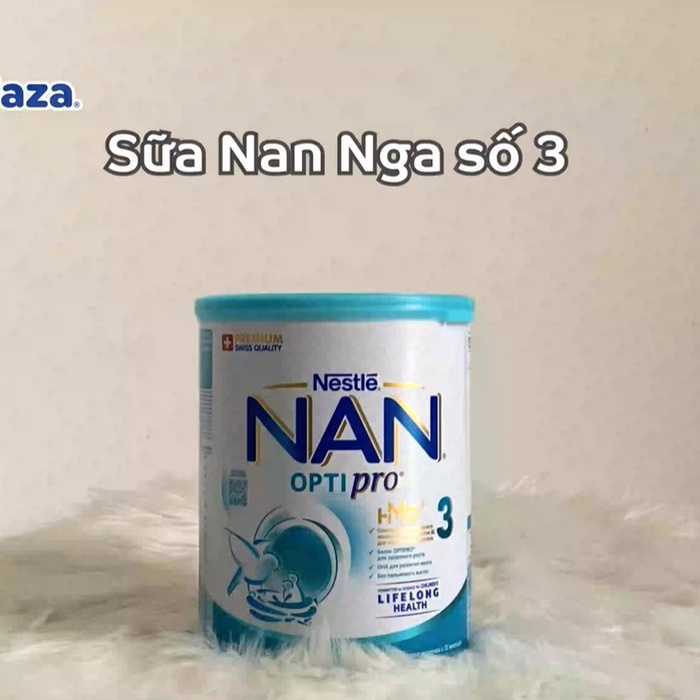 Sữa Nan Nga số 3 (cho bé từ 1 tuổi) 800g - video