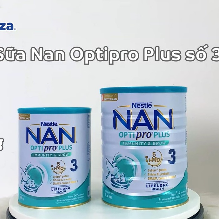 Sữa Nan Optipro Plus số 3 5HMO (cho bé 1-2 tuổi) 1.5kg - video