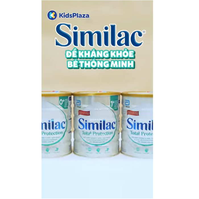 Sản phẩm dinh dưỡng công thức Similac Total Protection 0+ 800g - video
