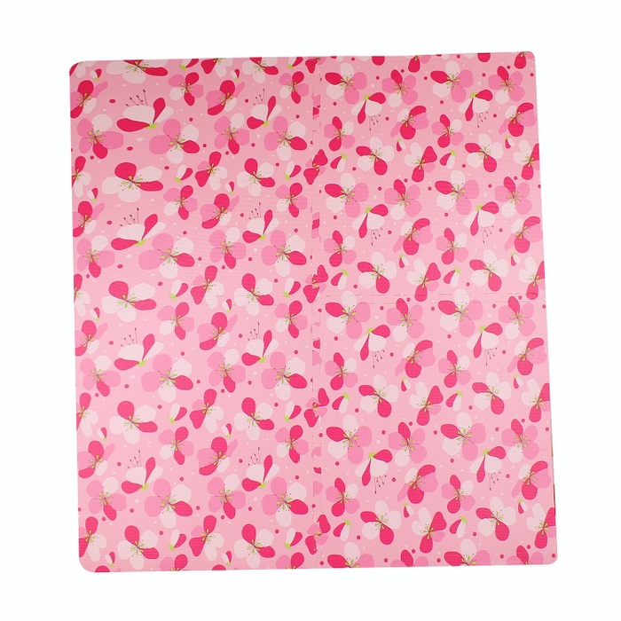 Thảm ghép KidsPlaza Red Sakura mặt trái