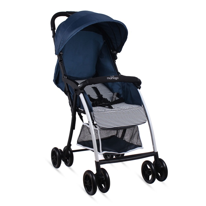 Xe đẩy cho bé Mamago Compact 316 (Xanh Navy)mặt trái