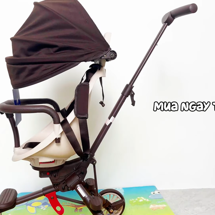 Xe đẩy gấp gọn 2 chiều Mamago V7-619 - video