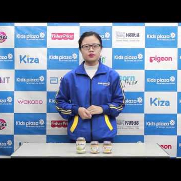 Dinh dưỡng đóng lọ Nutriben cá, khoai tây, đậu 200g - video