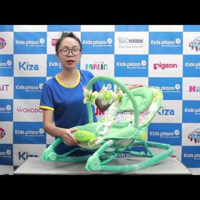 Ghế rung, bập bênh Newborn to Toddler Kiza - video