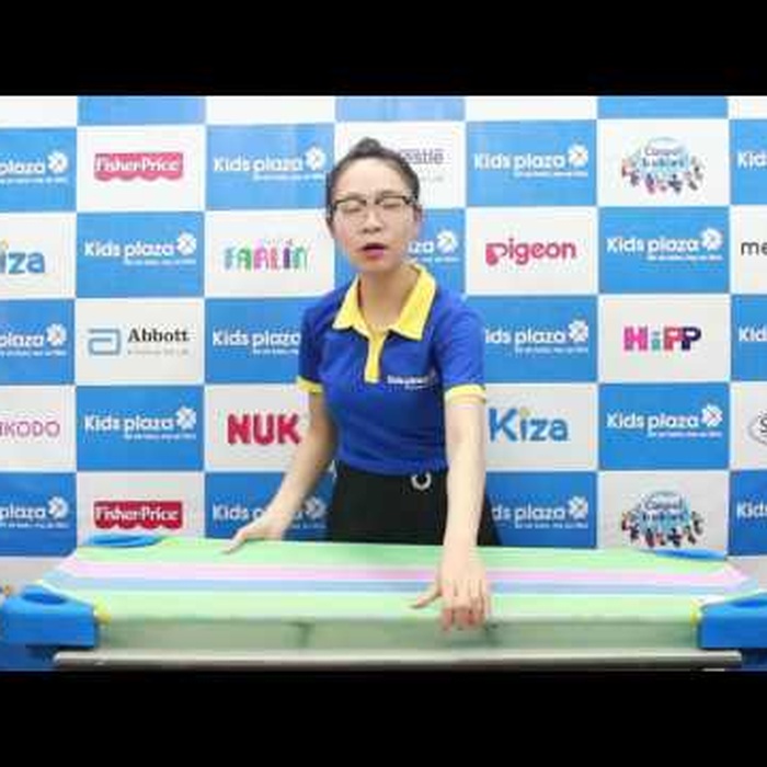 Giường lưới cho bé Mamago mùa hè siêu thoáng - video