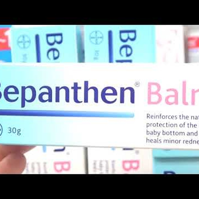 Kem chống và trị hăm Bepanthen Balm 30gr  - video