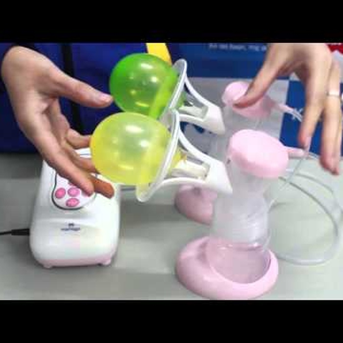 Máy hút sữa điện đôi Neva Mamago - video