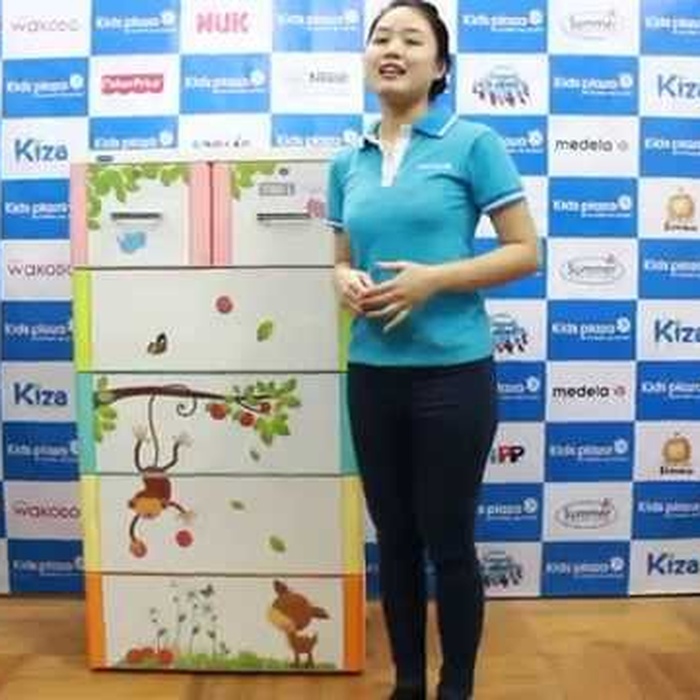 Tủ nhựa Tabi-L Duy Tân đa sắc 5 tầng 6 ngăn - video