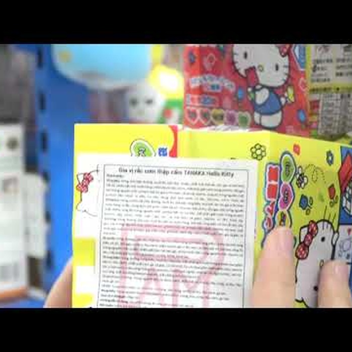 Gia vị rắc cơm Hello Kitty 48g cho bé 9M+ - video