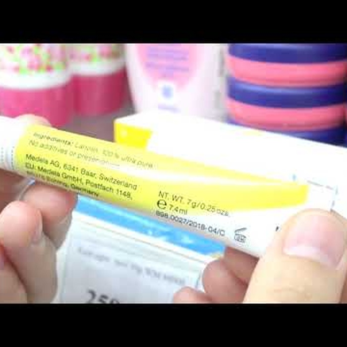 Kem trị nứt đầu ti và chống nẻ da trẻ em Medela 7gram - video