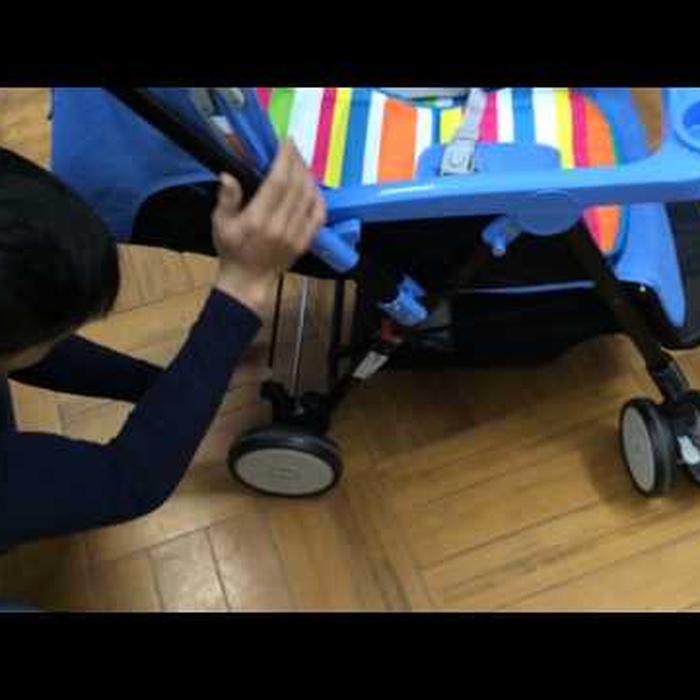 Xe đẩy Seebaby T11A màu đỏ - video