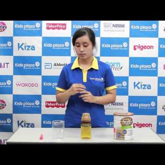 Sữa bột S26 số 2 Gold Progress 900g cho bé 6M-12M - video