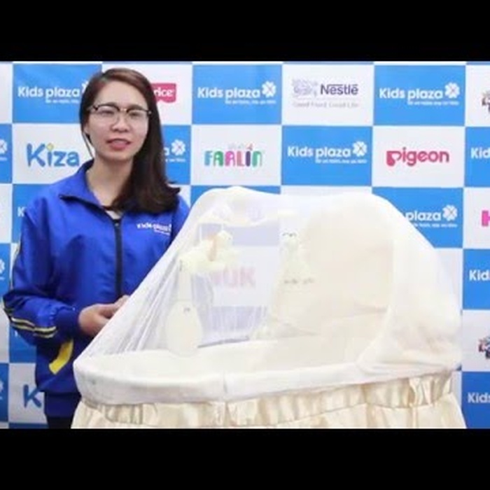 Nôi rung nhạc Gliding Bassinet Mamago - video