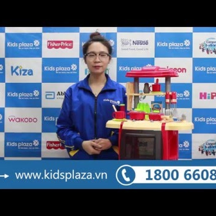 Bộ đồ chơi nhà bếp dùng pin VBC-WD-B15 - video