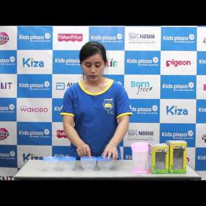 Hộp đựng thức ăn BabyOne  - video