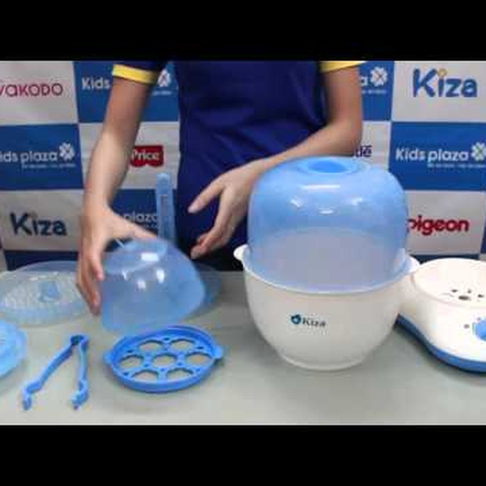 Máy tiệt trùng bình sữa Kiza 5 in 1 KZ309LS - video