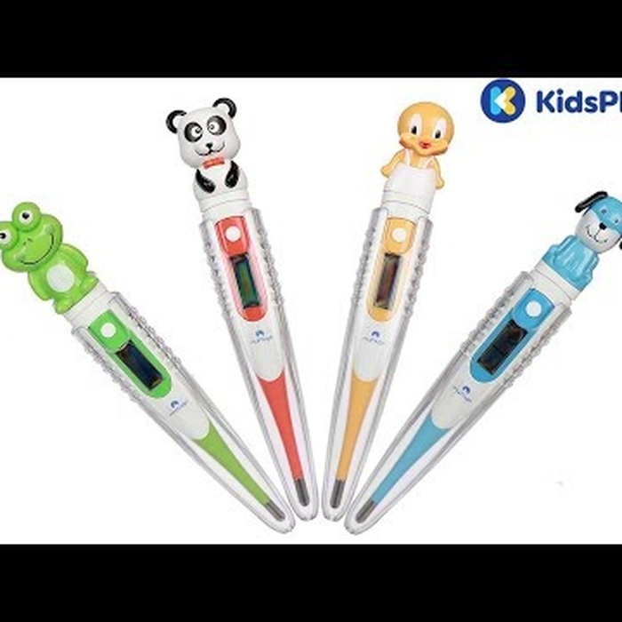 Nhiệt kế điện tử đầu mềm chống nước Mamago Zoo DT-111G - video
