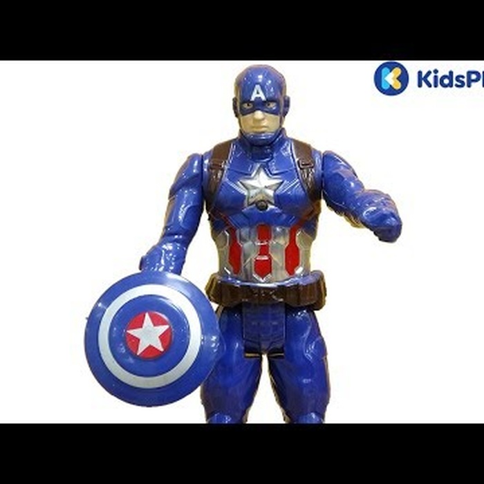 Đồ chơi đội trưởng Mỹ Captain America có đèn CY.3899-3 - video