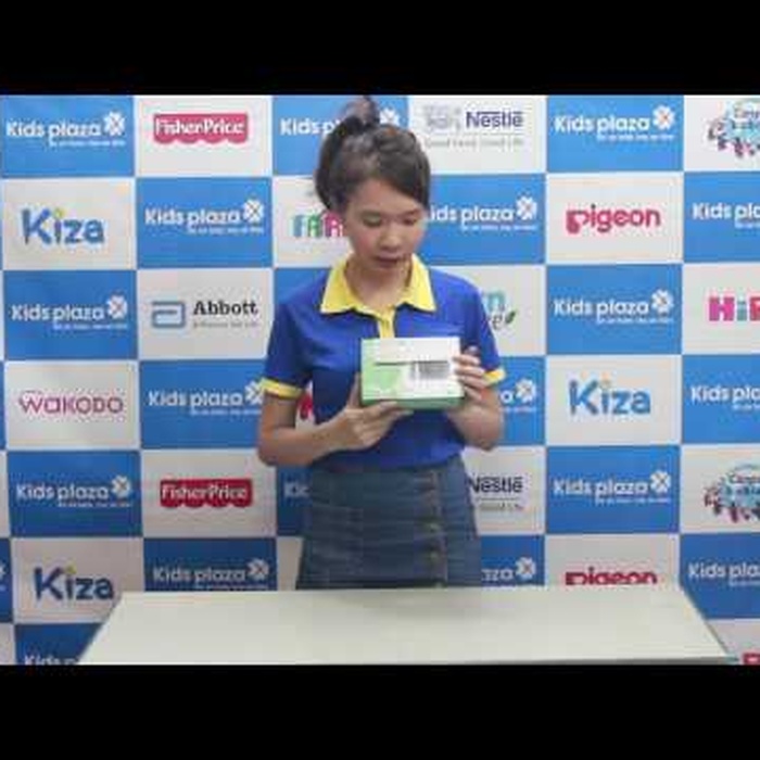 Bình trữ sữa Plora 150ml - video