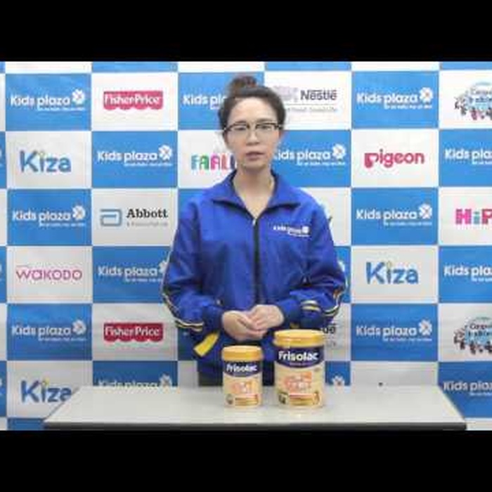 Sữa Frisolac Gold 3 400g cho bé 1-2 tuổi - video