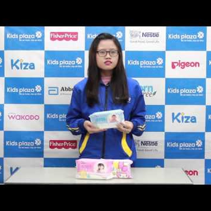 Giấy ướt tinh khiết LEC My Melody SS238 - video