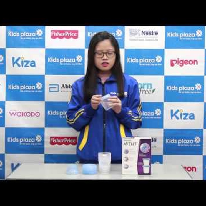 Cốc trữ sữa VIA Philips Avent SCF618/10   - video