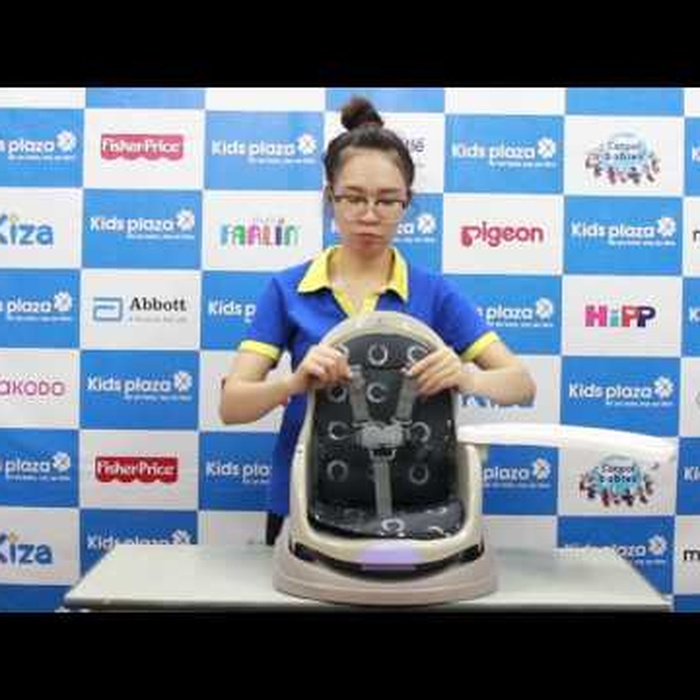 Ghế ngồi ăn bột Mamago - video