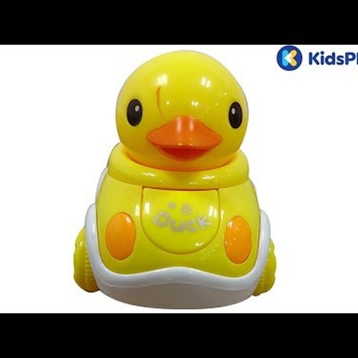 Xe chạy đà hình chú vịt con CY.338-1 - video