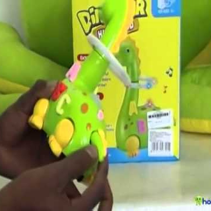 Đồ chơi khủng long lắc vòng No.A603 - video