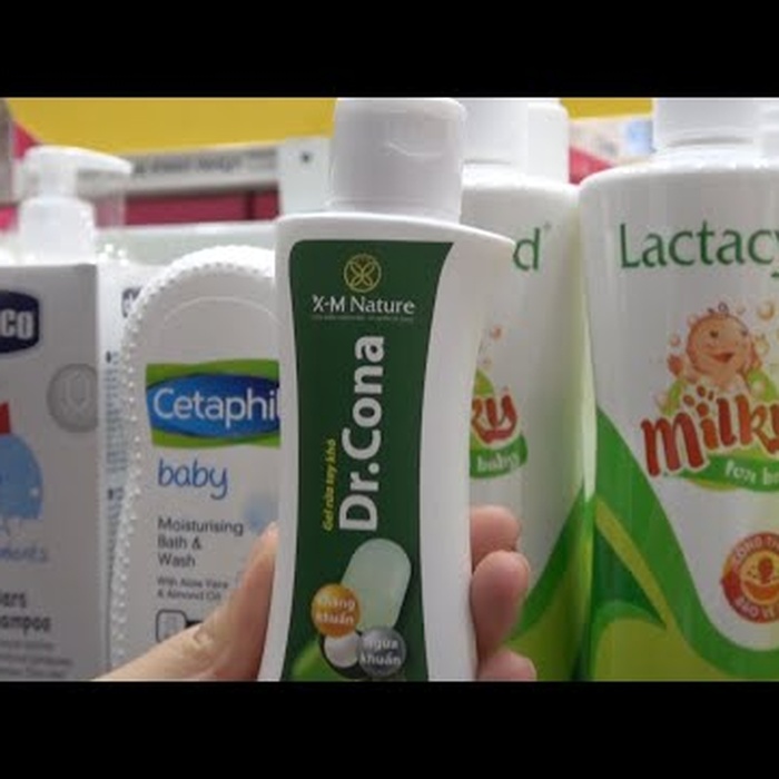 Nước rửa tay khô sát khuẩn tự nhiên Dr.Cona 80ml - video