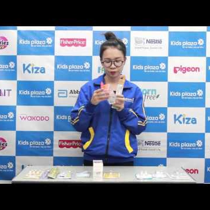 Bàn chải xỏ ngón Bebe confort 00145 - video