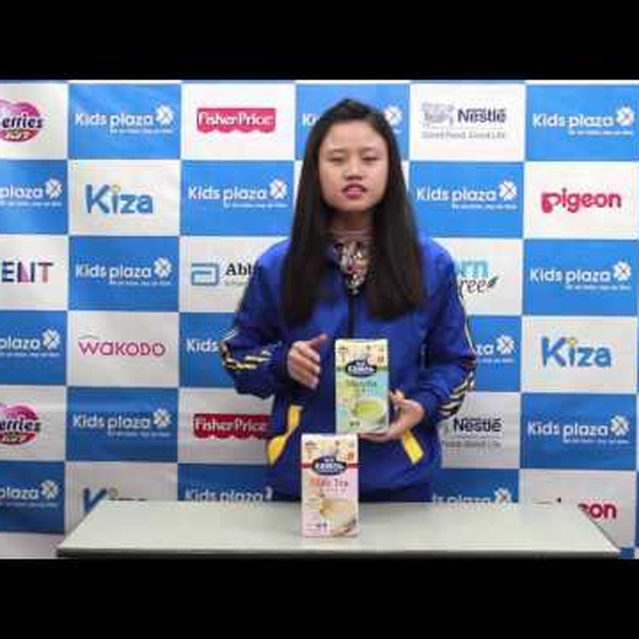 Sữa bầu Morinaga vị trà sữa (216g) - video