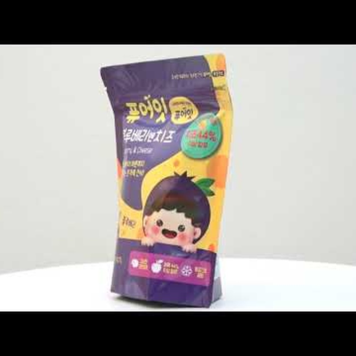 Pho mai hoa quả Naebro vị việt quất - video