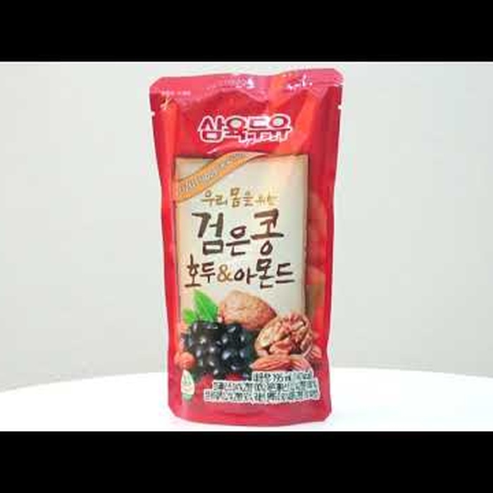 Nước đậu đen hạnh nhân óc chó Hàn Quốc 195ml - video