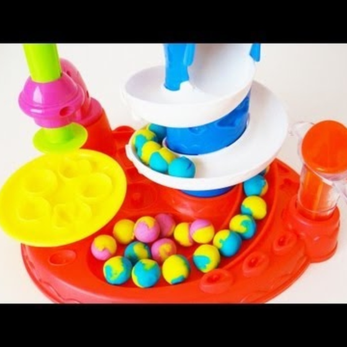 Bộ nặn tháp xoáy Play Doh 39640 - video