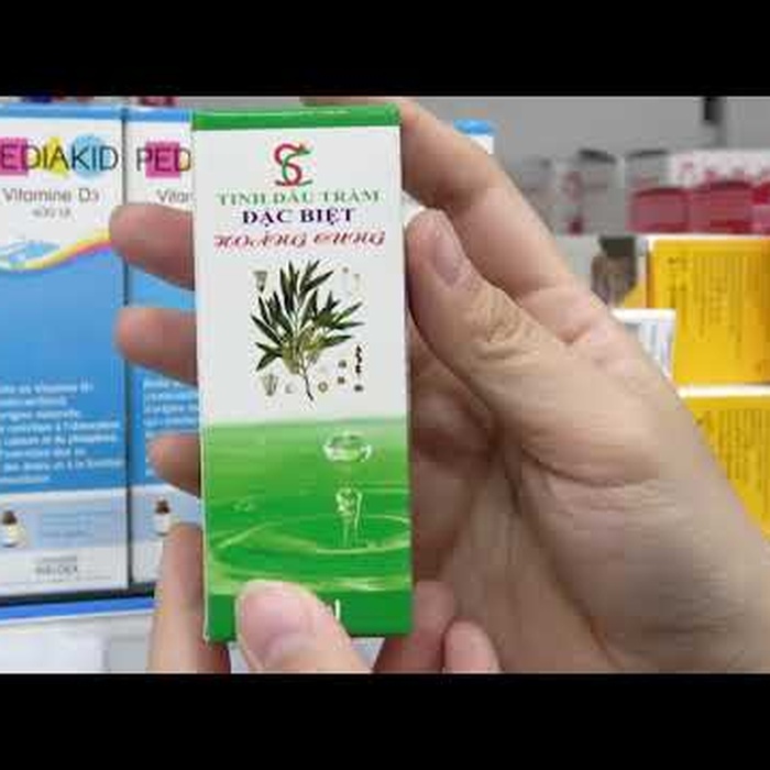 Tinh dầu tràm Hoàng Cung 50ml - video