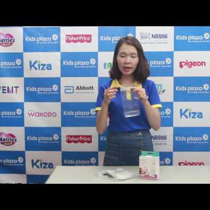 Túi trữ sữa Mother-V 30pcs - video