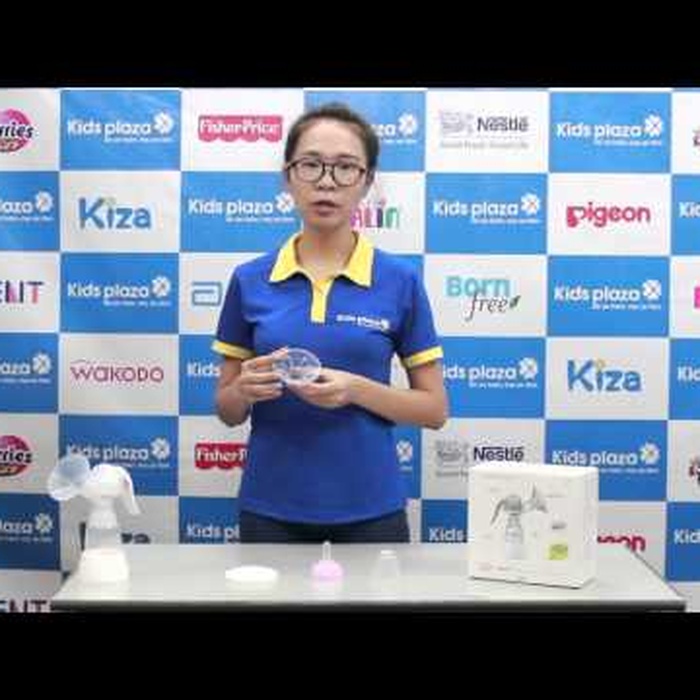 Máy hút sữa bằng tay Unimom Mezzo Hàn Quốc - video
