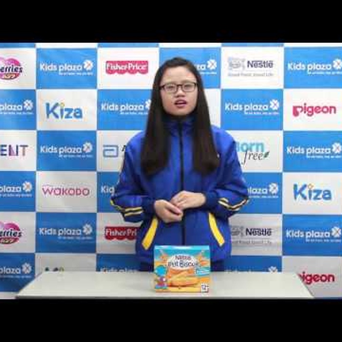 Bánh quy Nestle 180gr - video