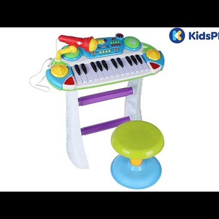 Bộ đàn nhạc piano kèm Micro cho bé CY.BB335B - video