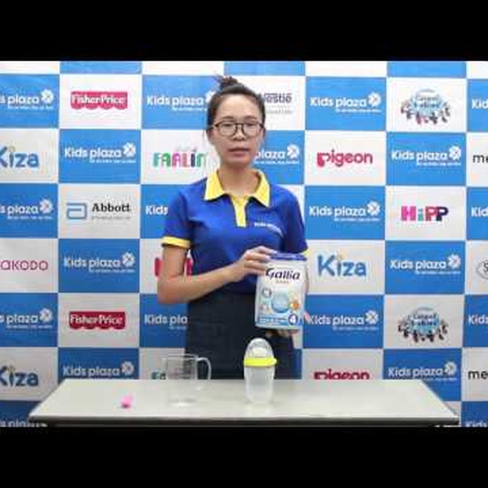 Sữa Gallia Junior số 4 900gr - video