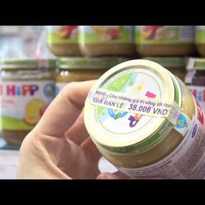 Dinh dưỡng đóng lọ HiPP chuối táo 4210 (125g) - video