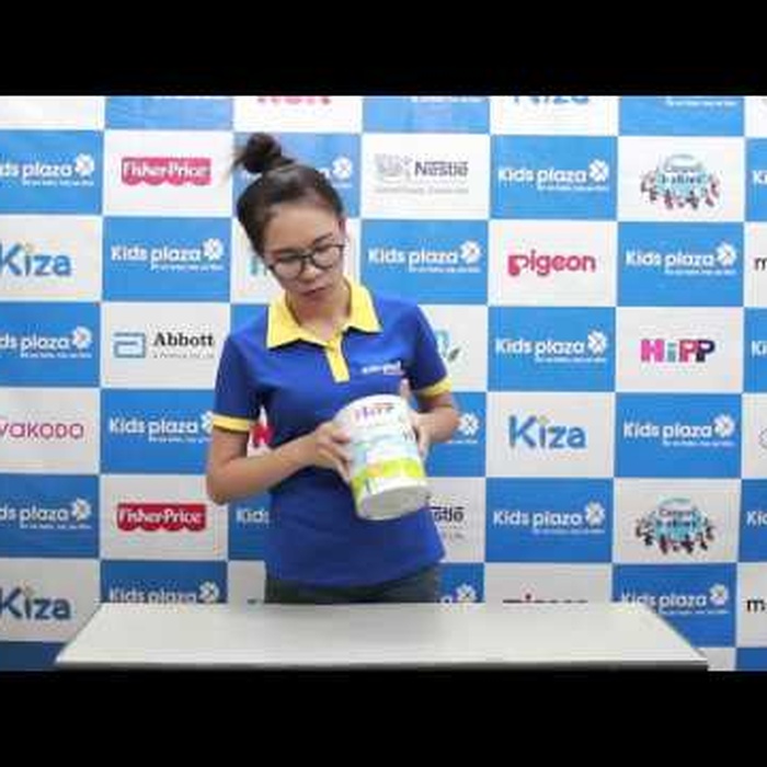 Sữa HiPP số 1 Combiotic Organic 800g  - video