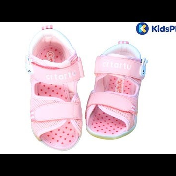 Dép Sandal thời trang cao cấp cho bé gái Crtartu XZ65-P - video