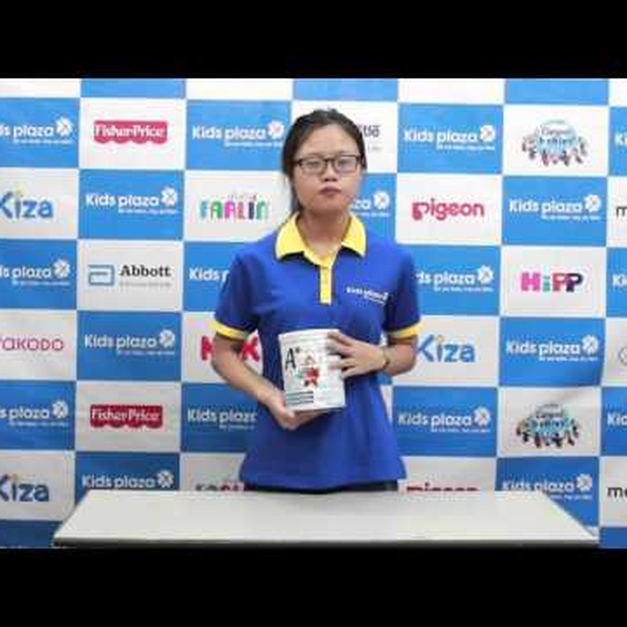Sữa bột Eurofit A+ hộp 400g - video