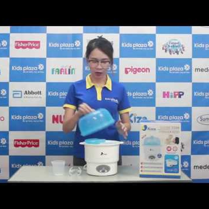 Máy tiệt trùng bình sữa Kiza Electric KZ201 - video